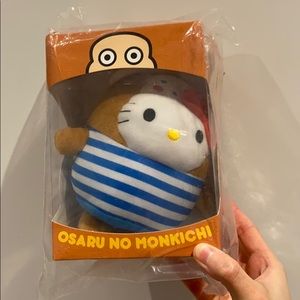 HELLO KITTY x MONKICHI plush collectible doll